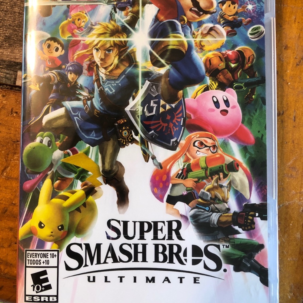 Nintendo Switch Super Smash Bros Ultimate